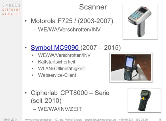 mobile Barcodescanner